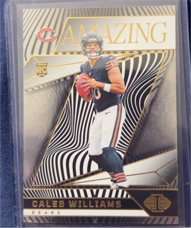 2024 Panini Illusions Amazing #1 Caleb Williams — front