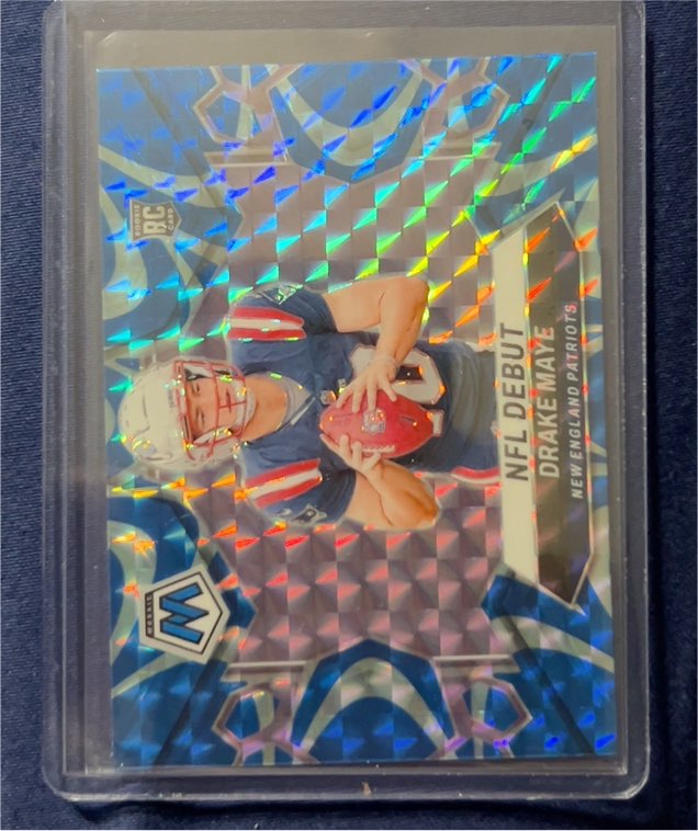 2024 Panini Mosaic NFL Debut #273 Drake Maye — front