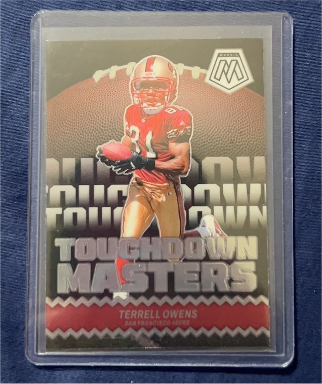 2024 Panini Mosaic Touchdown Masters #TM-TOS Terrell Owens — front