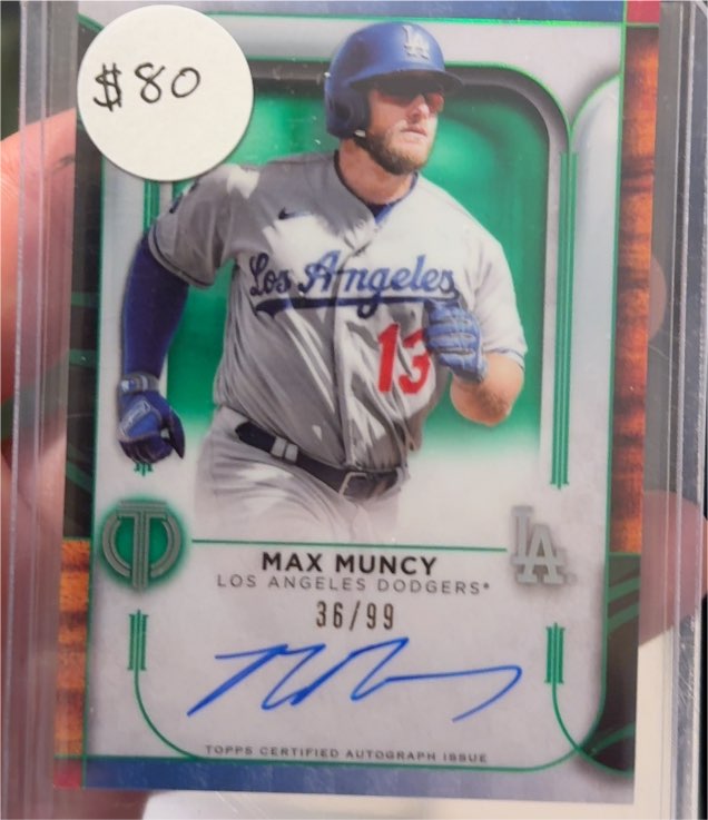 2022 Topps Tribute #36 Max Muncy — front