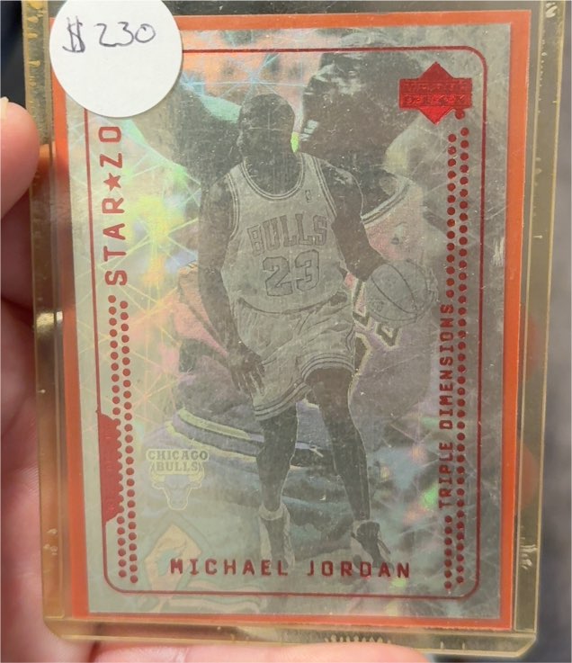 2004 Upper Deck Starx #Starx02 Michael Jordan — front