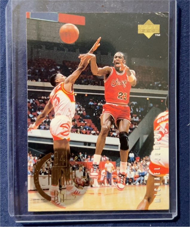 1995 Upper Deck #137 Michael Jordan — front