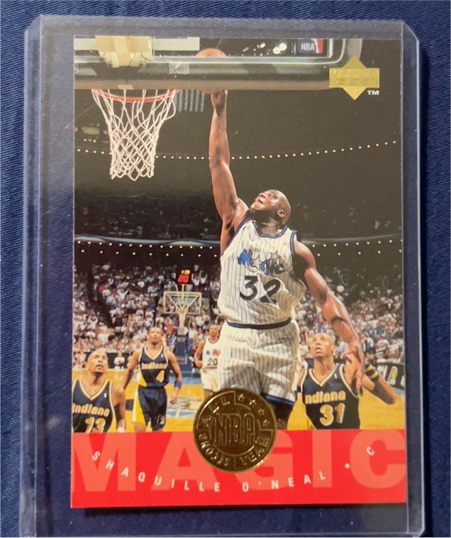 1995-96 Upper Deck #173 Shaquille O'Neal — front