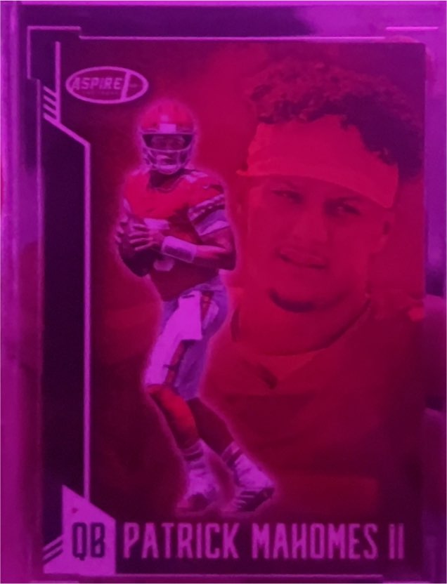 2019 SAGE HIT Aspire BCCG Patrick Mahomes #ASP-PM-1 Patrick Mahomes II — front