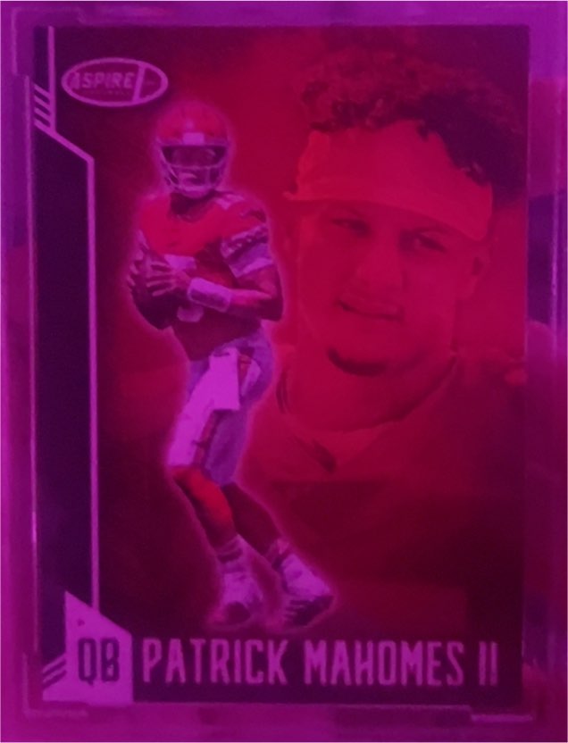 2019 SAGE HIT Aspire BCCG Patrick Mahomes#ASP-PM-1 Patrick Mahomes — front