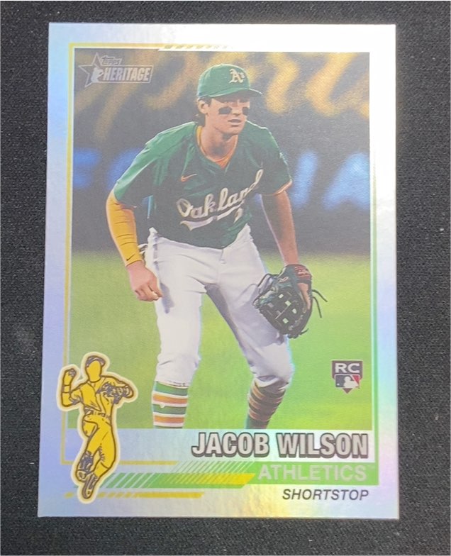 2025 Topps Heritage 1976 Redefined #76R-18 Jacob Wilson — front