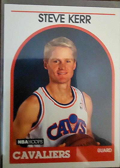 1989-90 NBA Hoops #351 Steve Kerr — front