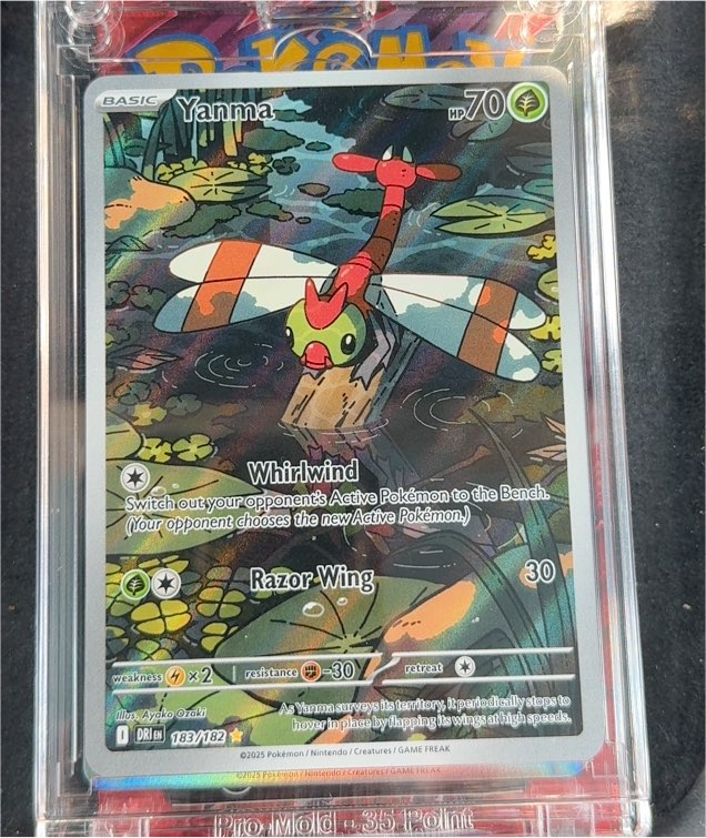 2025 Pokémon Destined Rivals #183 Yanma — front