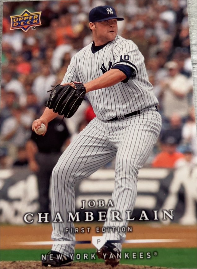 2008 Upper Deck First Edition #245 Joba Chamberlain — front