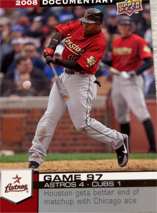 2008 Upper Deck Documentary #1627 Michael Bourn — front