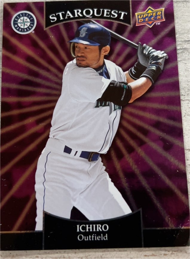 2009 Upper Deck StarQuest #SQ-12 Ichiro Suzuki — front