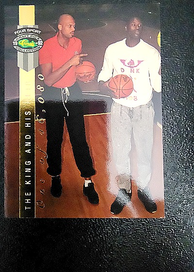 1992 Classic Four Sport Draft Pick Collection LP14 Shaquille O'Neal & Kareem Abdul-Jabbar — front