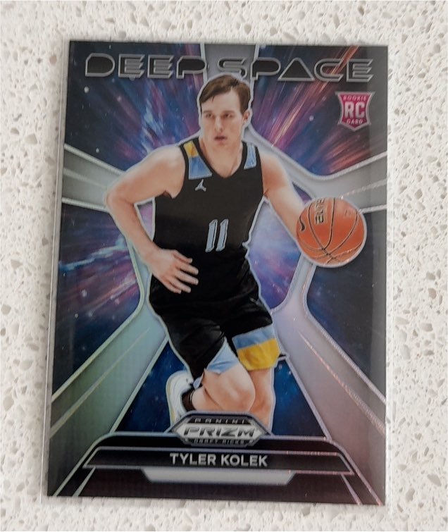 2024 Panini Prizm Draft Picks #1 Tyler Kolek Deep Space — front