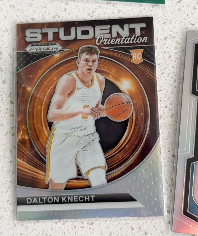 2024 Panini Prizm Draft Picks Student Orientation #7 Dalton Knecht — front