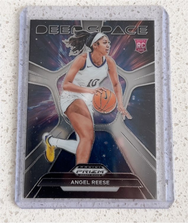 2024 Panini Prizm Draft Picks Deep Space #13 Angel Reese — front