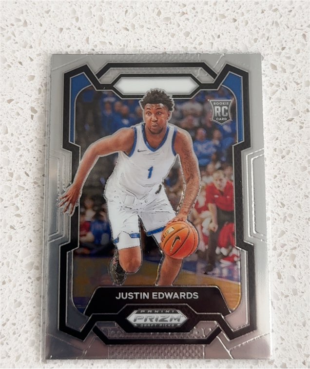 2024 Panini Prizm Draft Picks #25 Justin Edwards — front