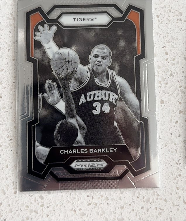 2024 Panini Prizm Draft Picks #39 Charles Barkley Auburn Tigers — front