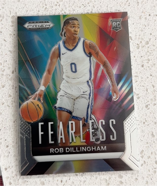 2024 Panini Prizm Draft Picks #7 Rob Dillingham Fearless — front