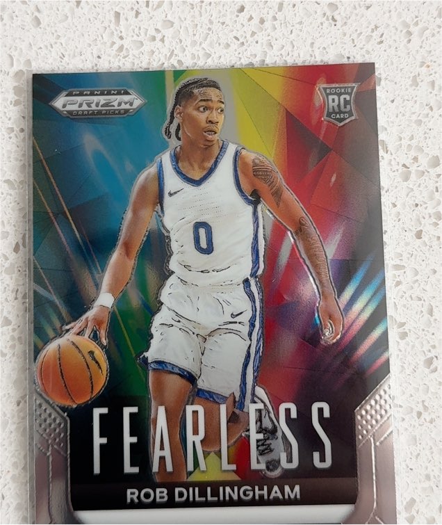 2024 Panini Prizm Draft Picks #7 Rob Dillingham Fearless — front