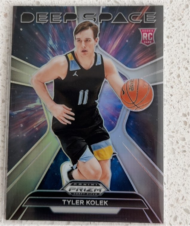 2024 Panini Prizm Draft Picks #1 Tyler Kolek Deep Space — front