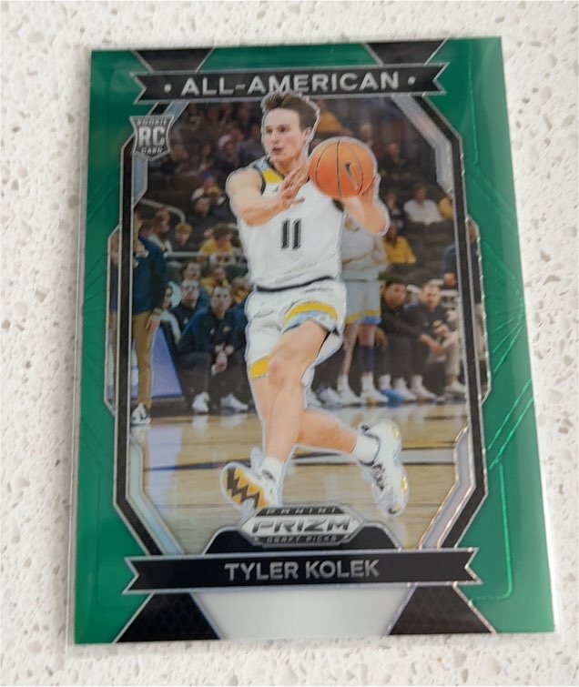2024 Panini Prizm Draft Picks #22 Tyler Kolek All-American — front