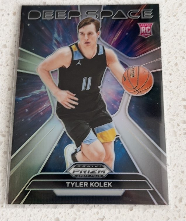 2024 Panini Prizm Draft Picks #1 Tyler Kolek Deep Space — front