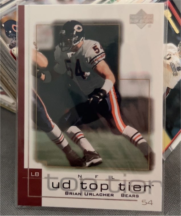 2001 Upper Deck Top Tier #54 Brian Urlacher — front