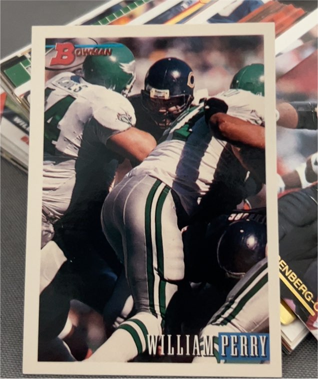 1993 Bowman #169 William Perry — front