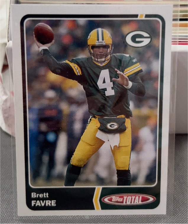 2003 Topps Total #300 Brett Favre — front
