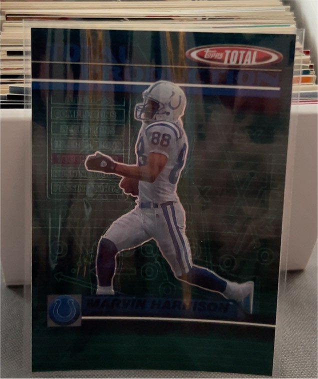 2003 Topps Total Total Production #TP10 Marvin Harrison — front