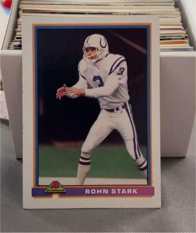 1991 Bowman #198 Rohn Stark — front