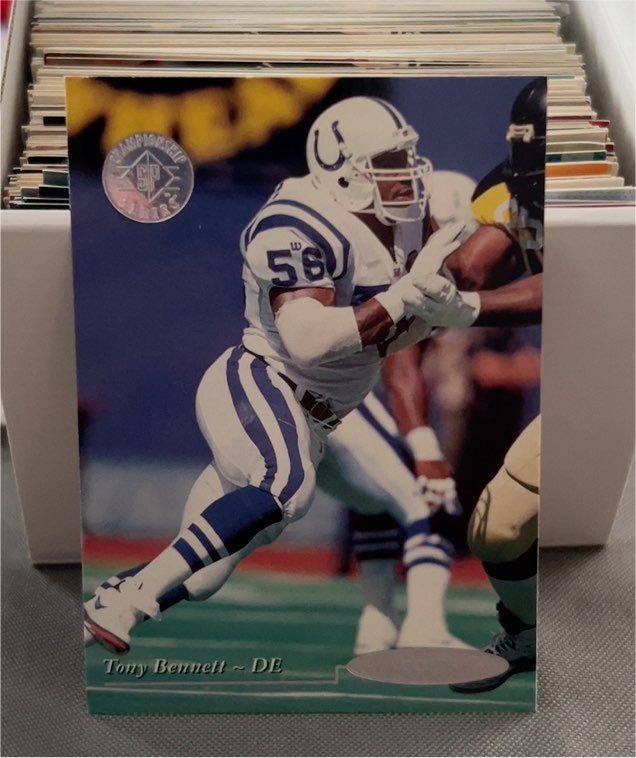 1991 Pro Set Platinum #56 Tony Bennett — front