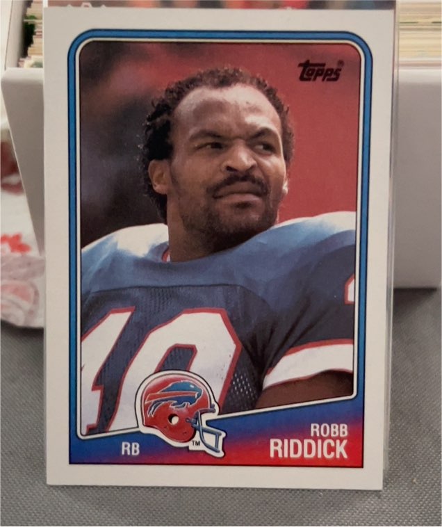 1988 Topps Football #223 Robb Riddick — front