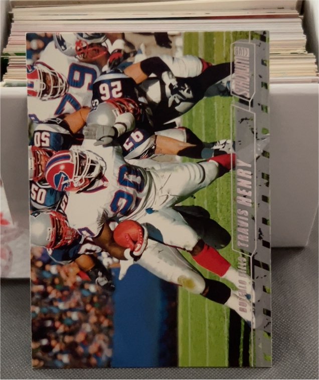 2002 Stadium Club #110 Travis Henry — front