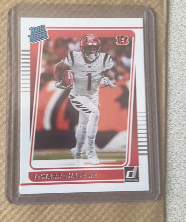 2021 Donruss #262 Ja'Marr Chase Rated Rookie — front