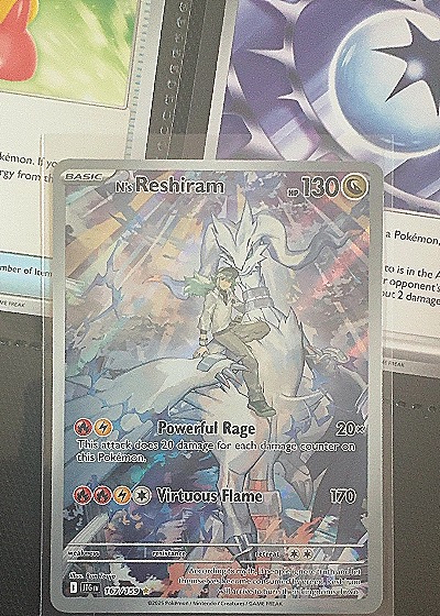 2025 Pokémon Sv09: Journey Together #167 N's Reshiram — front