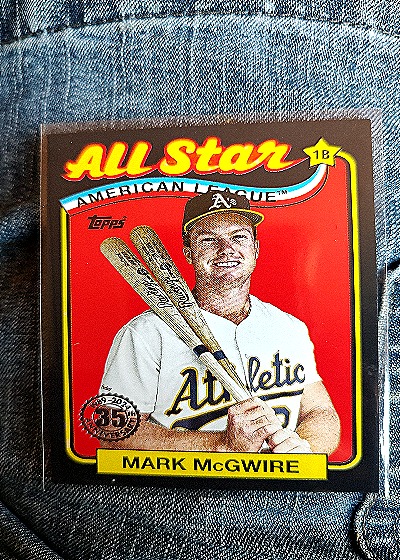 2024 Topps Series 2 1989 Topps All-Star #89ASB-37 Mark McGwire — front