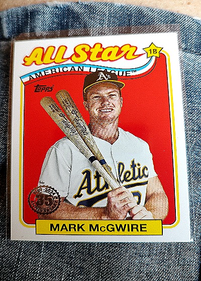 2024 Topps Series 2 1989 All-Star #89ASB-37 Mark McGwire — front