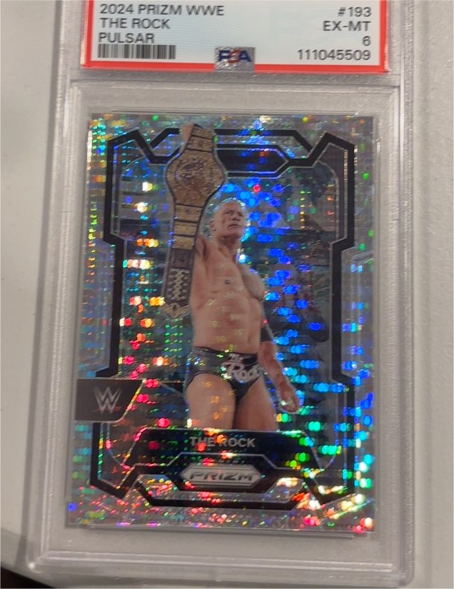 2024 Panini Prizm WWE #193 The Rock — front