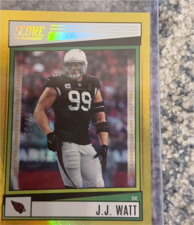 2022 Panini Score #149 J.J. Watt — front