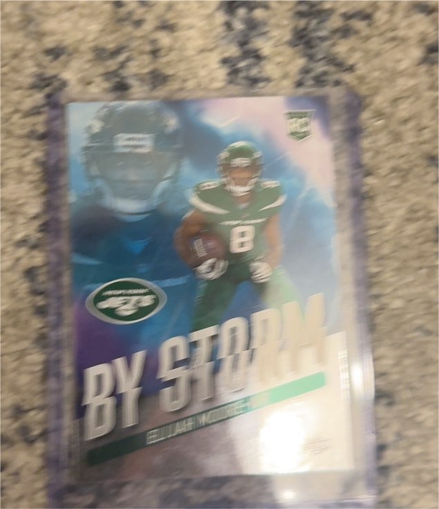2021 Panini Absolute By Storm #BST-14 Elijah Moore — front