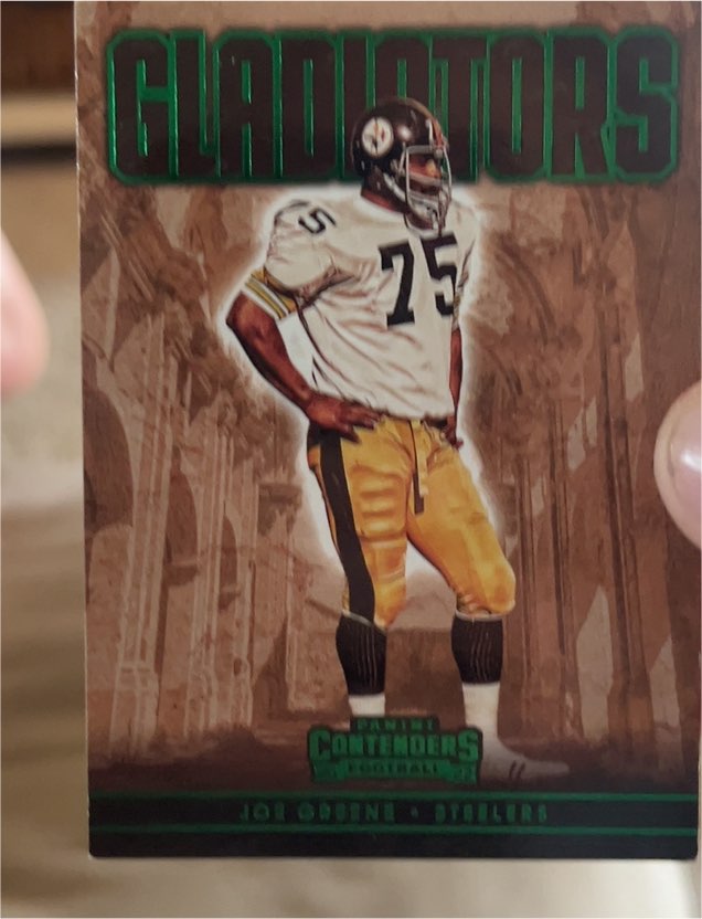 2022 Panini Contenders Gladiators #GLD-JGR Joe Greene — front