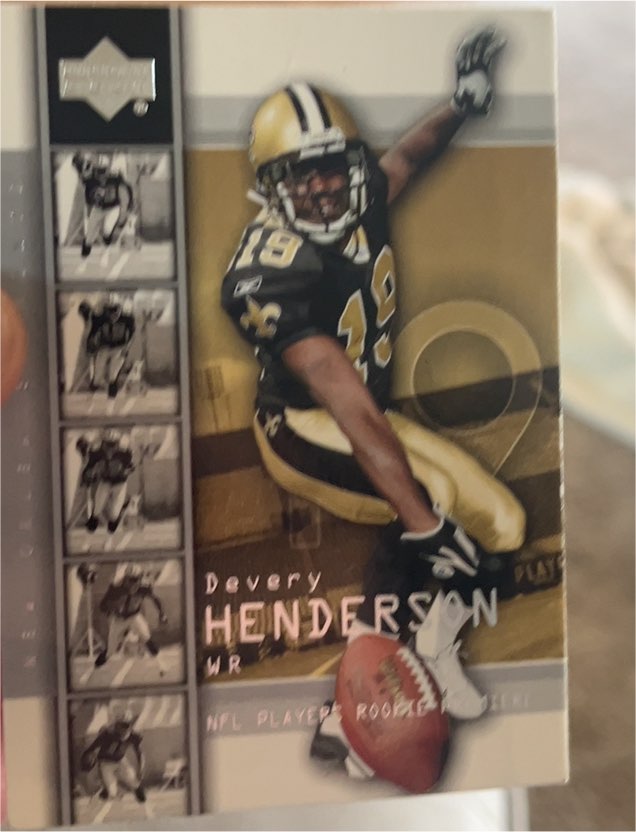 2004 Upper Deck Rookie Premiere #10 Devery Henderson — front