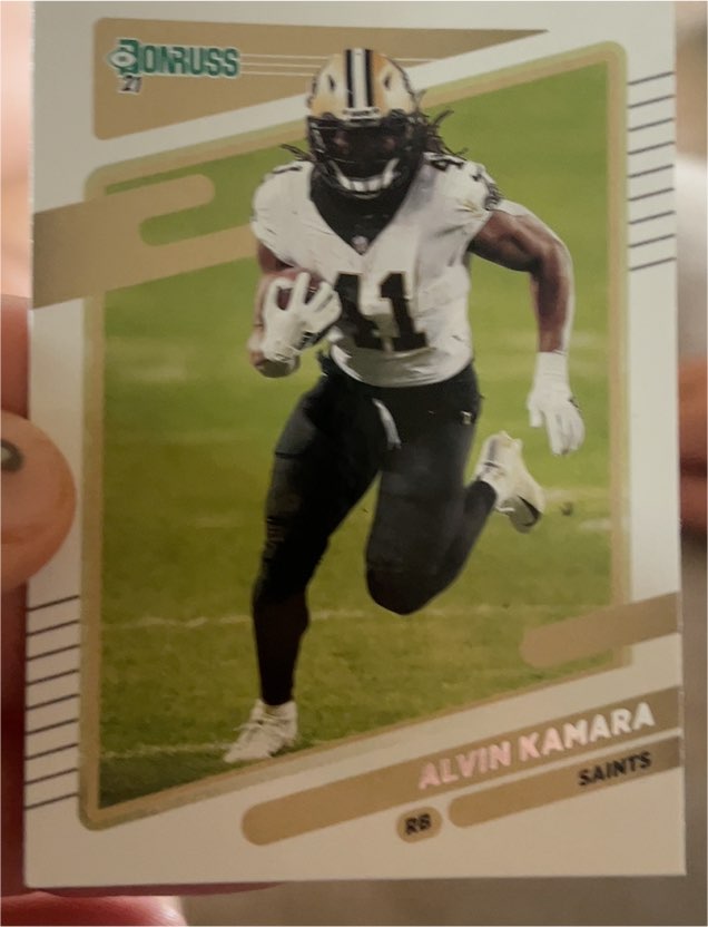 2021 Donruss #94 Alvin Kamara — front
