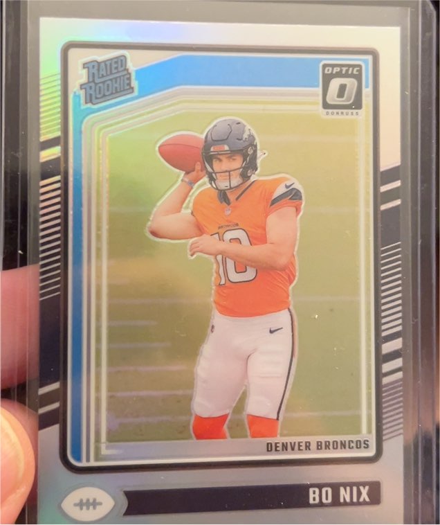 2024 Donruss Optic #209 Bo Nix — front