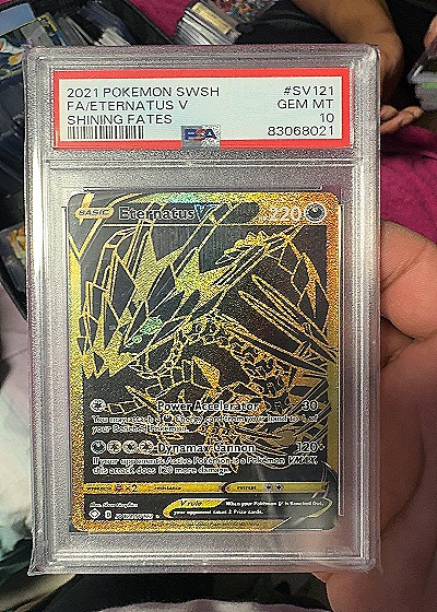 2021 Pokémon SWSH #SV121 Eternatus V — front