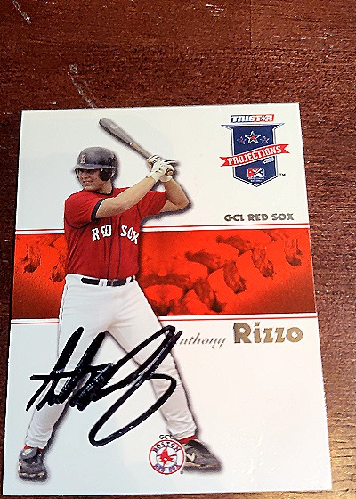 2008 TriStar Projections G-C1 Anthony Rizzo — front