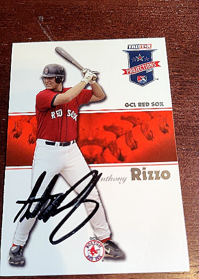 2008 TriStar Projections GCI Anthony Rizzo — front