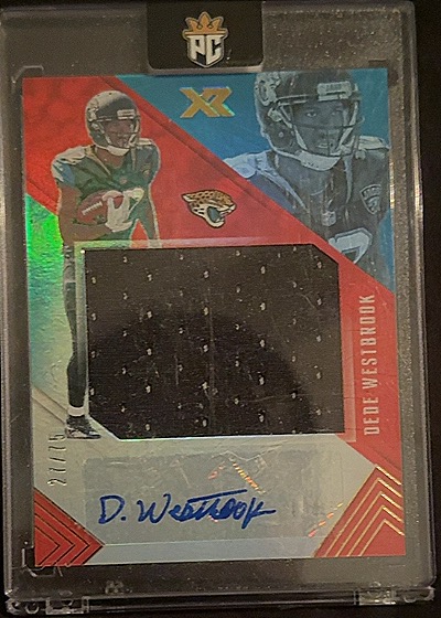 2017 Panini XR #D Dede Westbrook — front