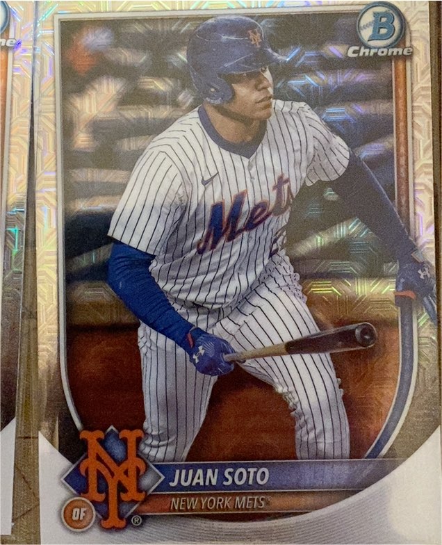 2025 Bowman #22 Juan Soto — front